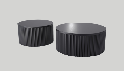 5 MERKUUR DIIVANILAUD MUST ümar liist 28mm