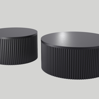 5 MERKUUR DIIVANILAUD MUST ümar liist 28mm